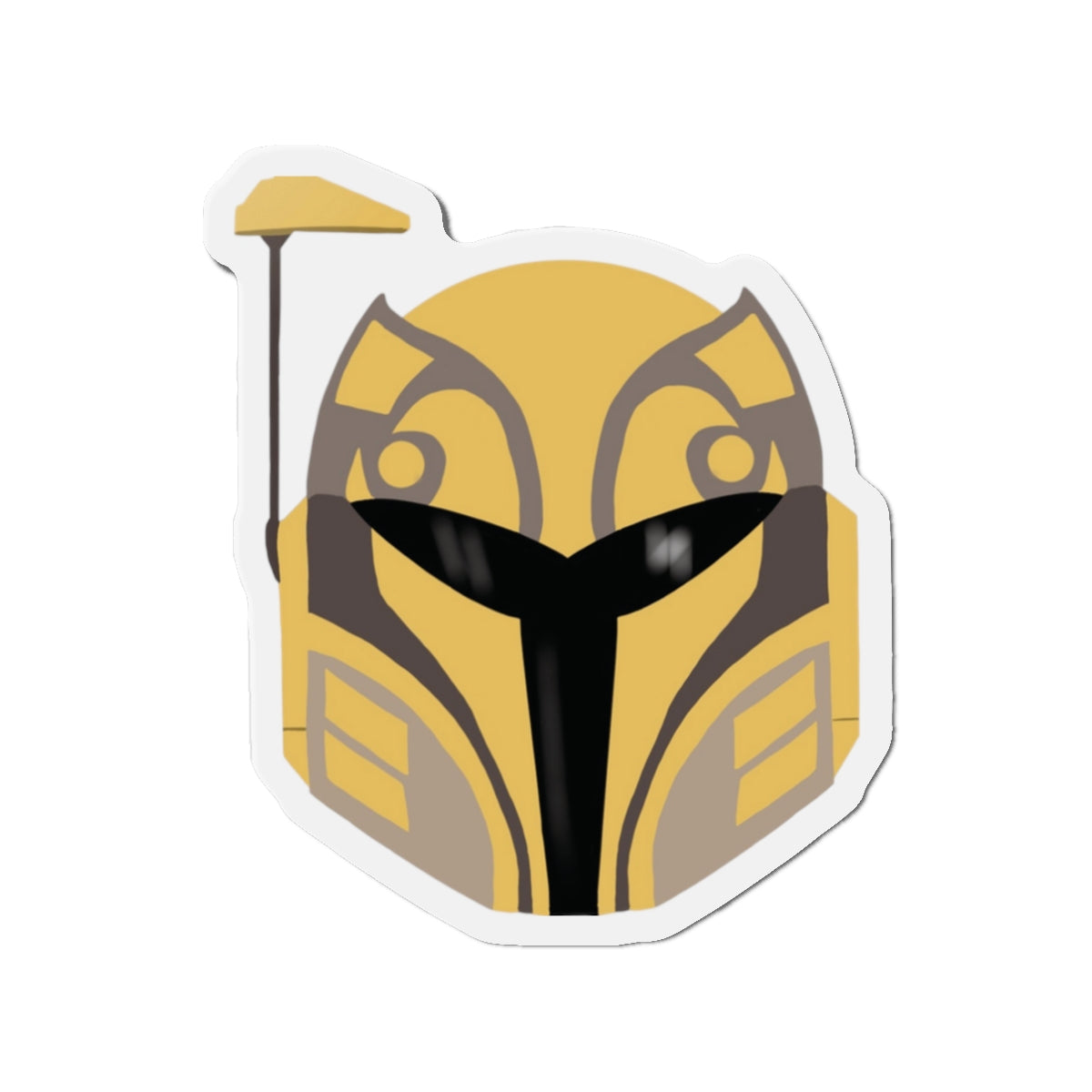 Ursa Wren Helmet die cut magnet