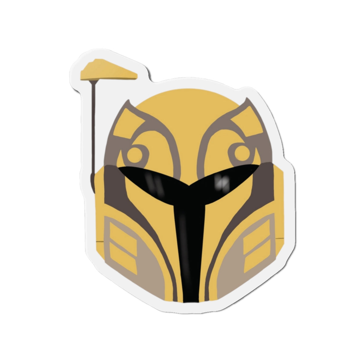 Ursa Wren Helmet die cut magnet