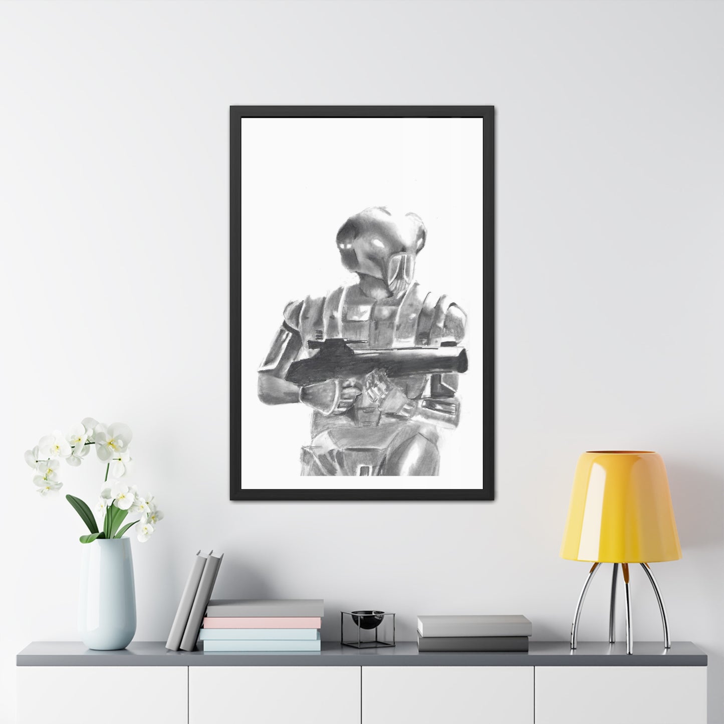HK-47 Framed Poster