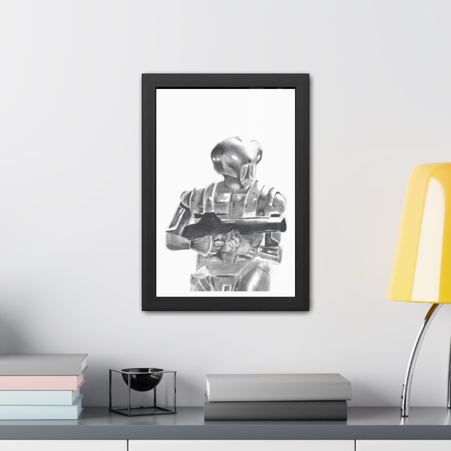HK-47 Framed Poster