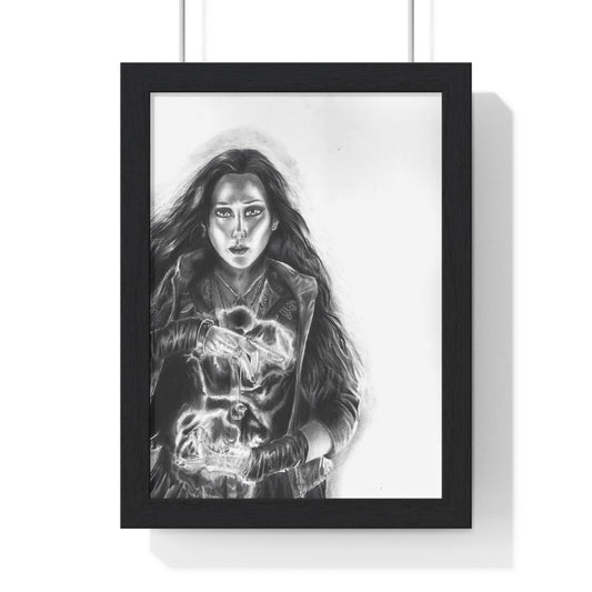 Vertical Framed Poster