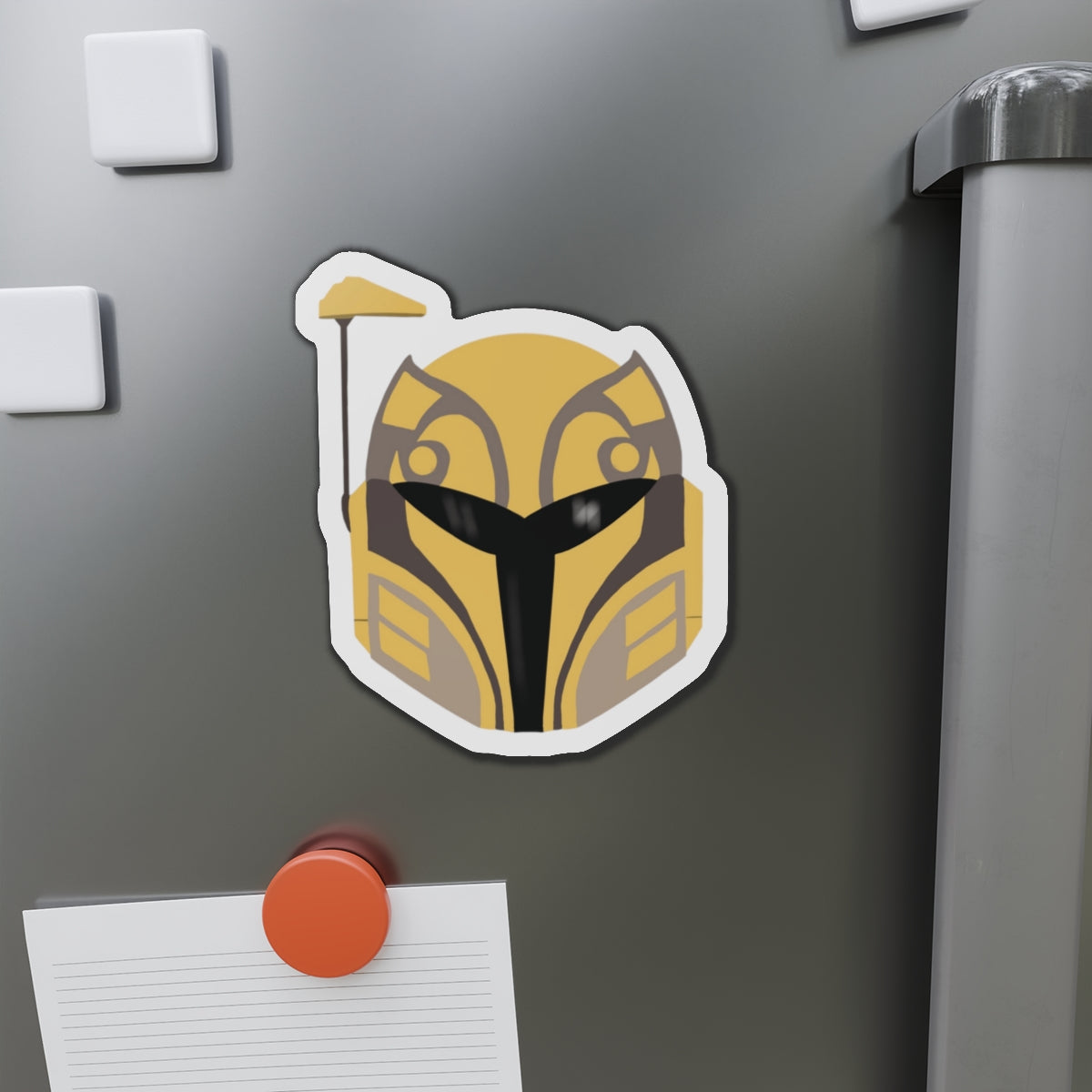 Ursa Wren Helmet die cut magnet