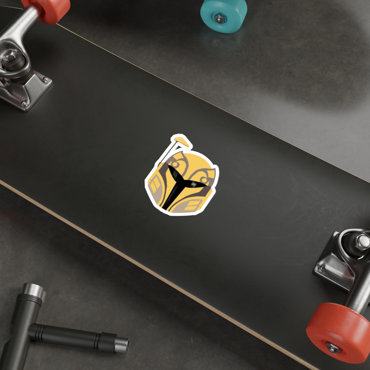 Ursa Wren Helmet Die-Cut Stickers