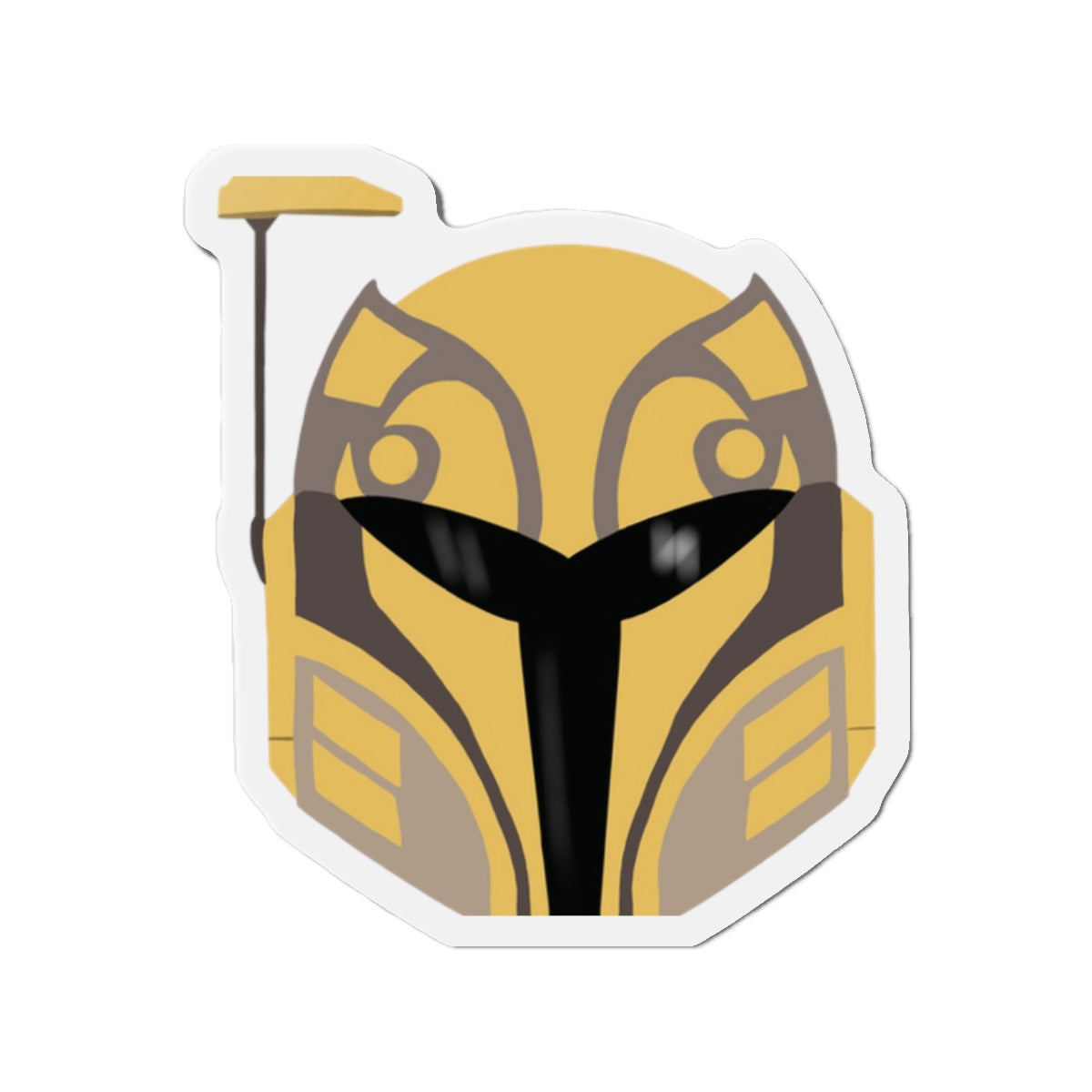 Ursa Wren Helmet die cut magnet