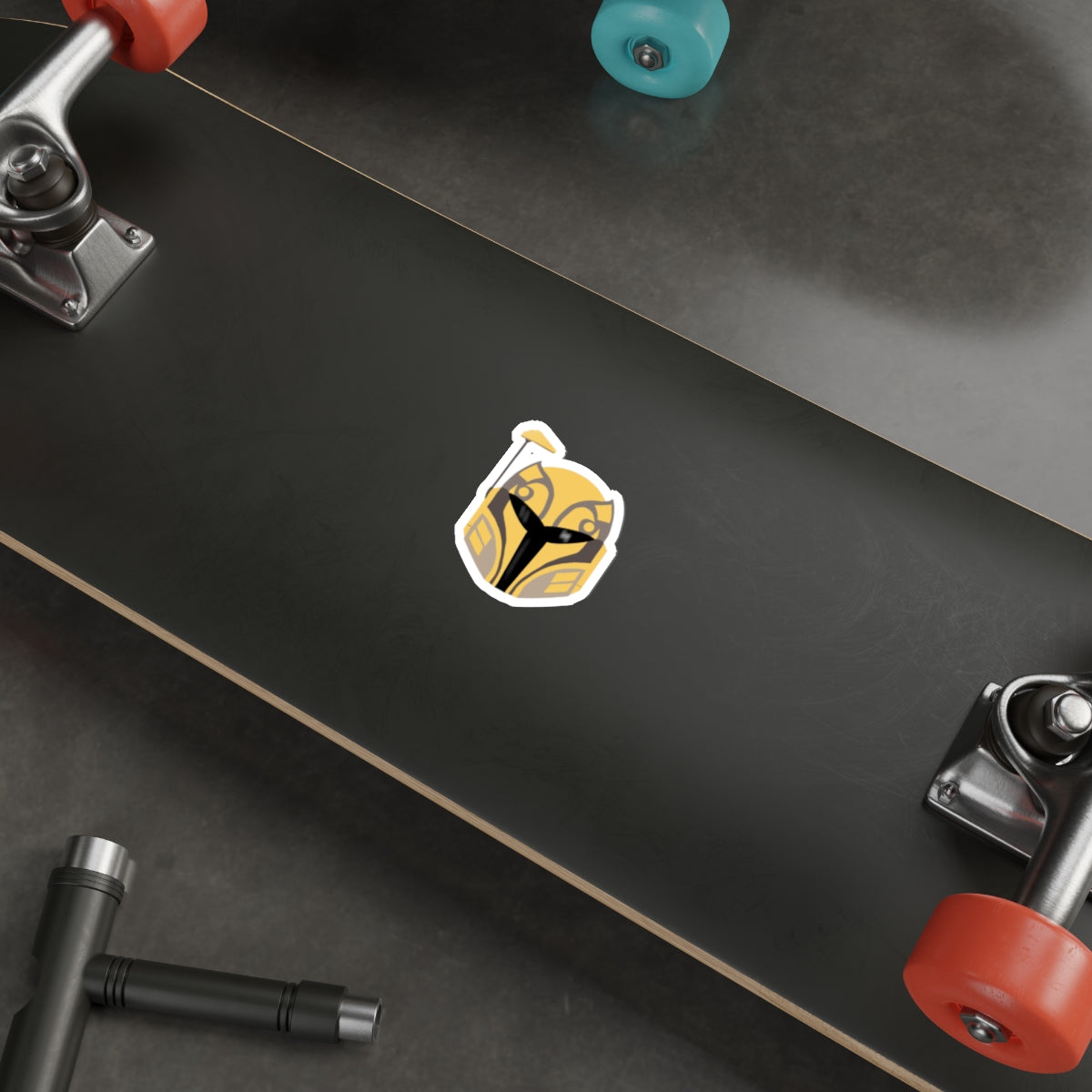 Ursa Wren Helmet Die-Cut Stickers