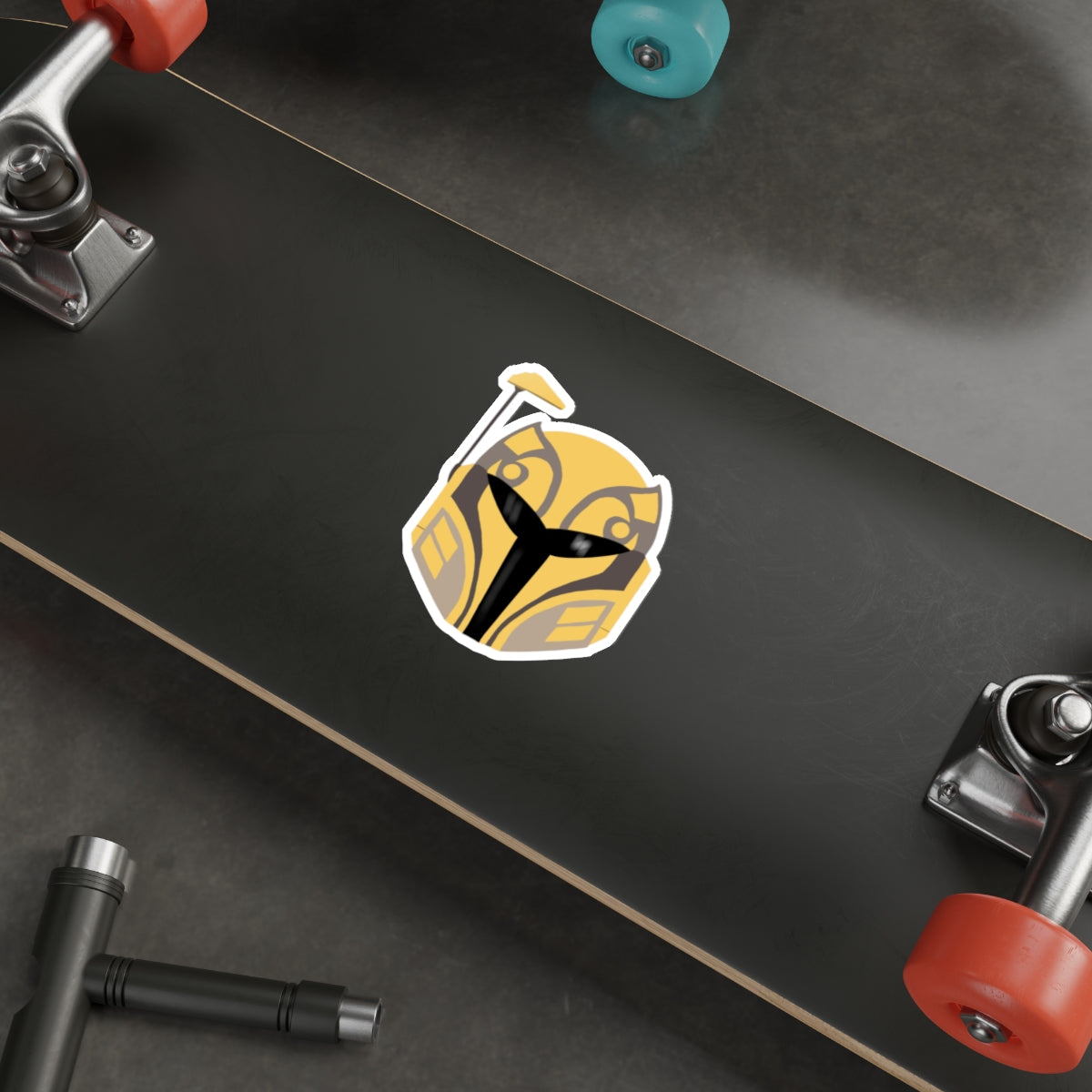 Ursa Wren Helmet Die-Cut Stickers