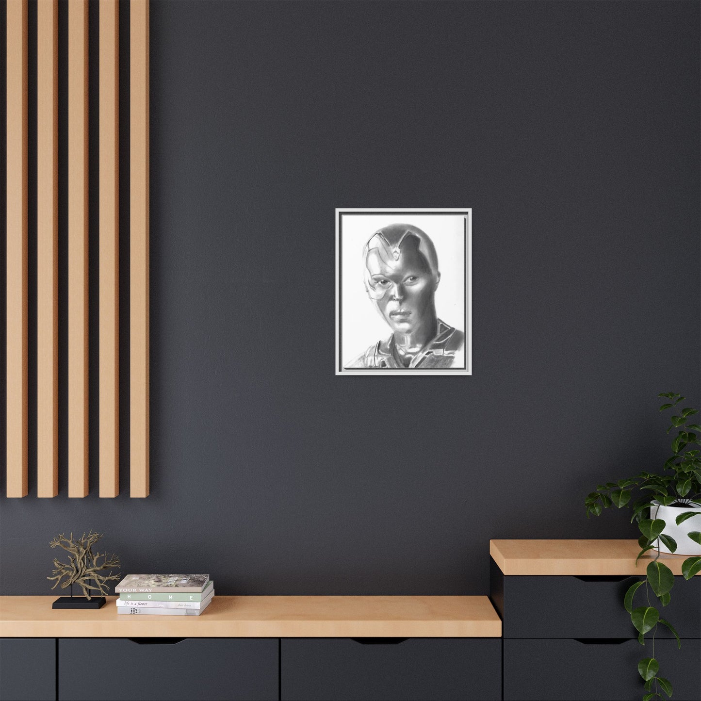 Vision Framed Canvas