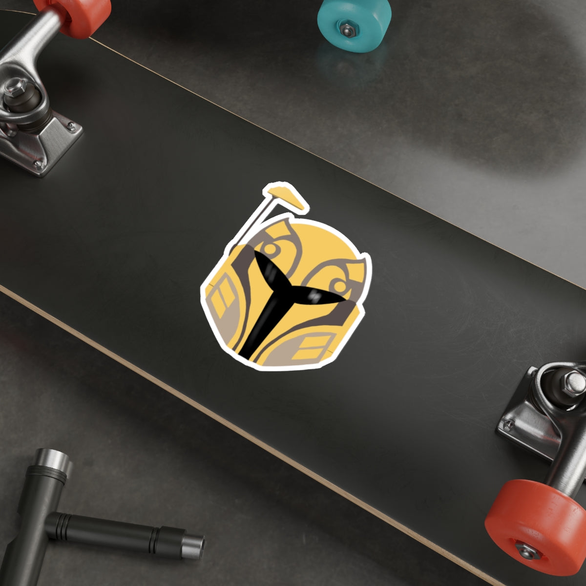 Ursa Wren Helmet Die-Cut Stickers
