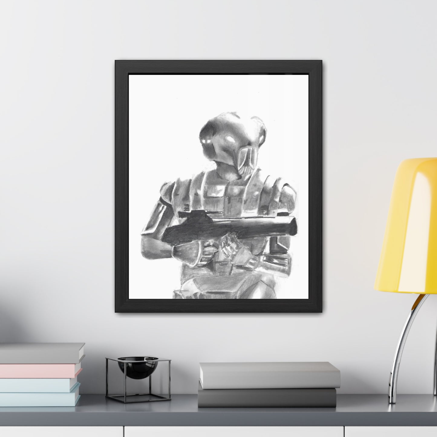 HK-47 Framed Poster